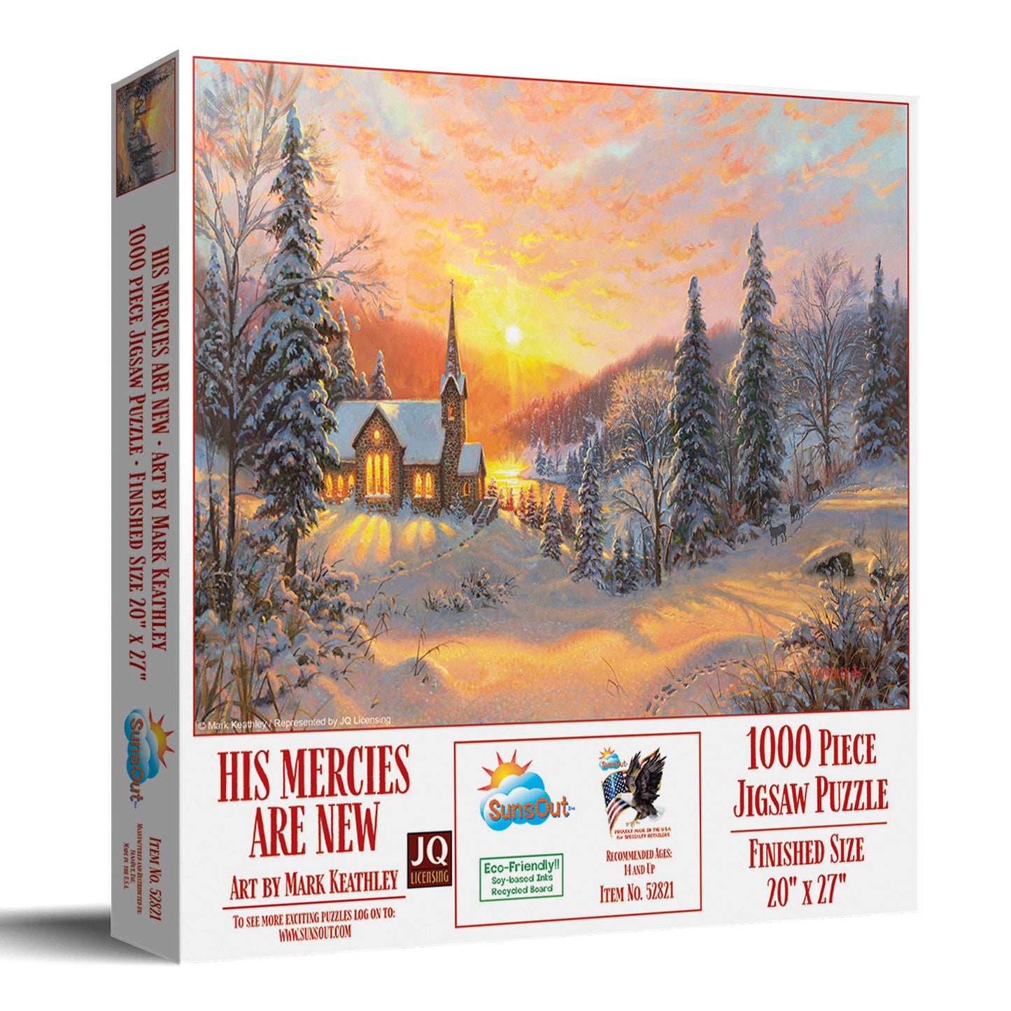 His Mercies are New 1000 pc  Jigsaw Puzzle 52821