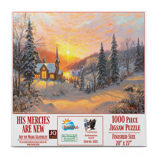 His Mercies are New 1000 pc  Jigsaw Puzzle 52821