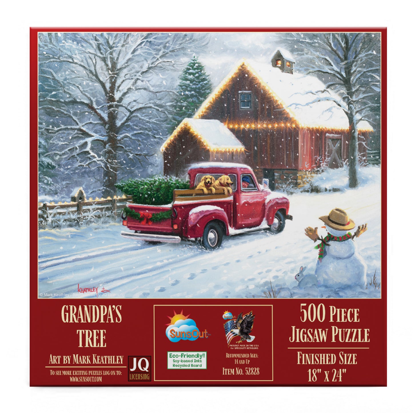 Grandpas Tree 500 pc  Jigsaw Puzzle 52828