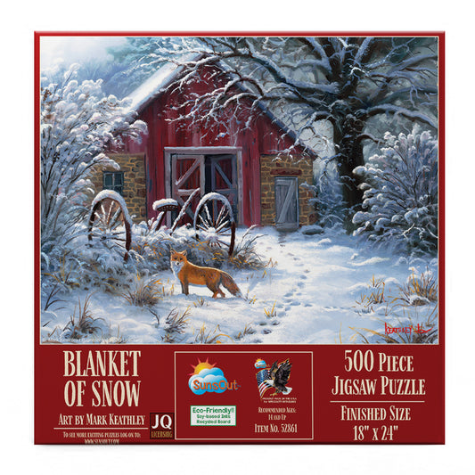 Blanket of Snow 500 pc  Jigsaw Puzzle 52861