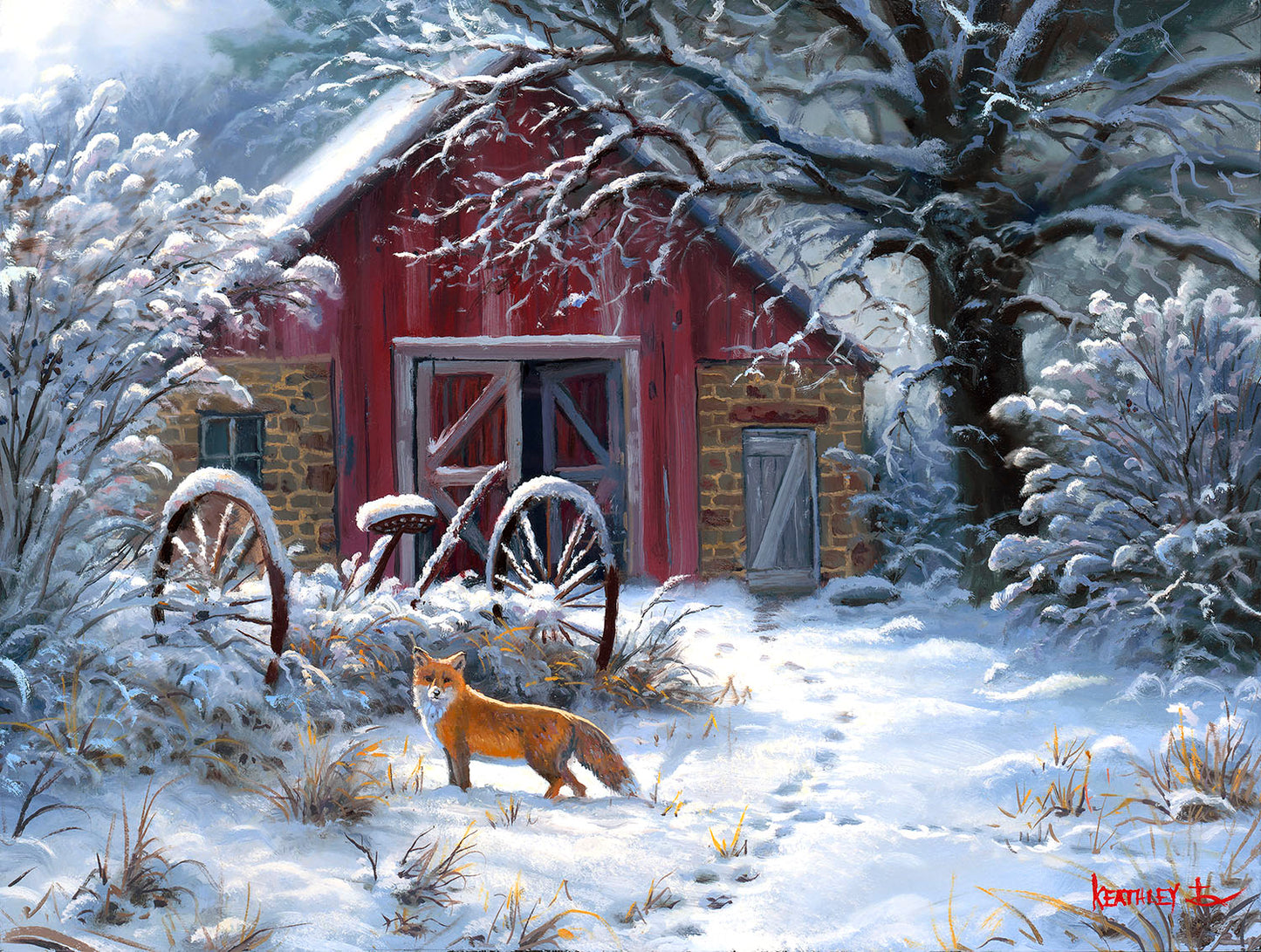 Blanket of Snow 500 pc  Jigsaw Puzzle 52861