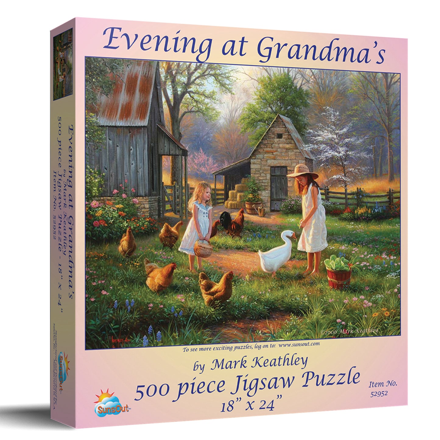 Evening at Grandma's 500 pc  Jigsaw Puzzle 52952