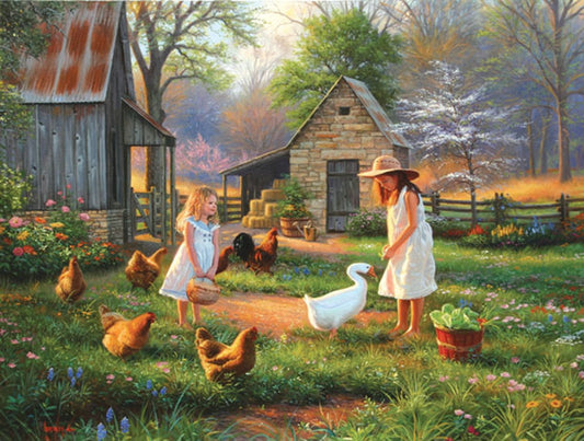 Evening at Grandma's 500 pc  Jigsaw Puzzle 52952