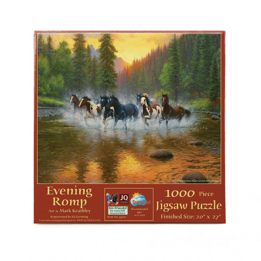 Evening Romp 1000 pc  Jigsaw Puzzle 53017