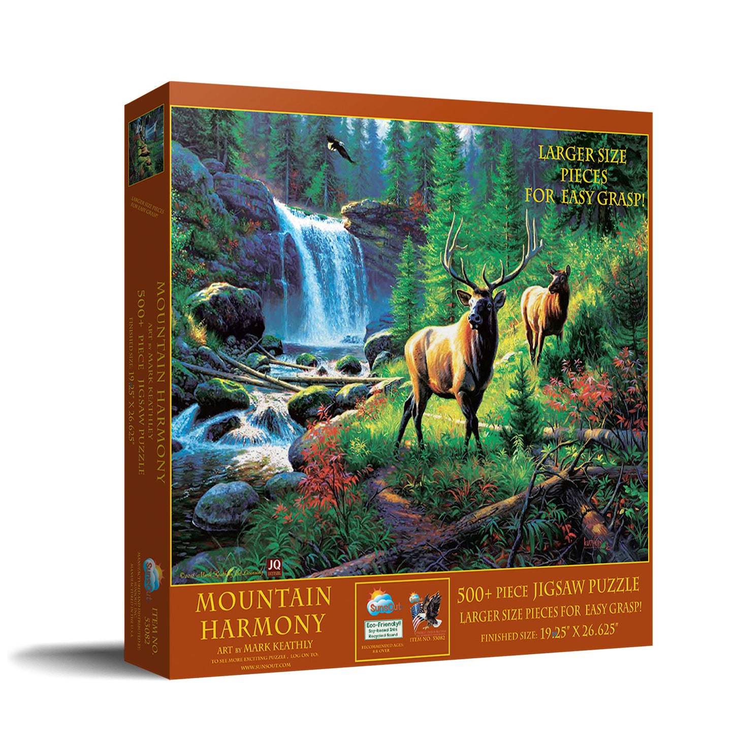 Mountain Harmony 500 pc Large Pieces Jigsaw Puzzle 53082