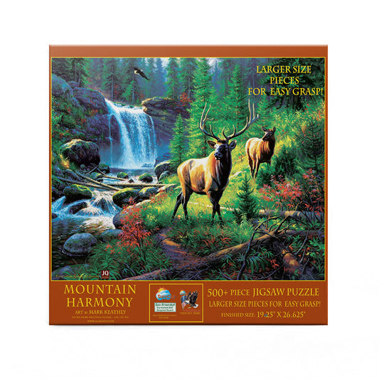 Mountain Harmony 500 pc Large Pieces Jigsaw Puzzle 53082