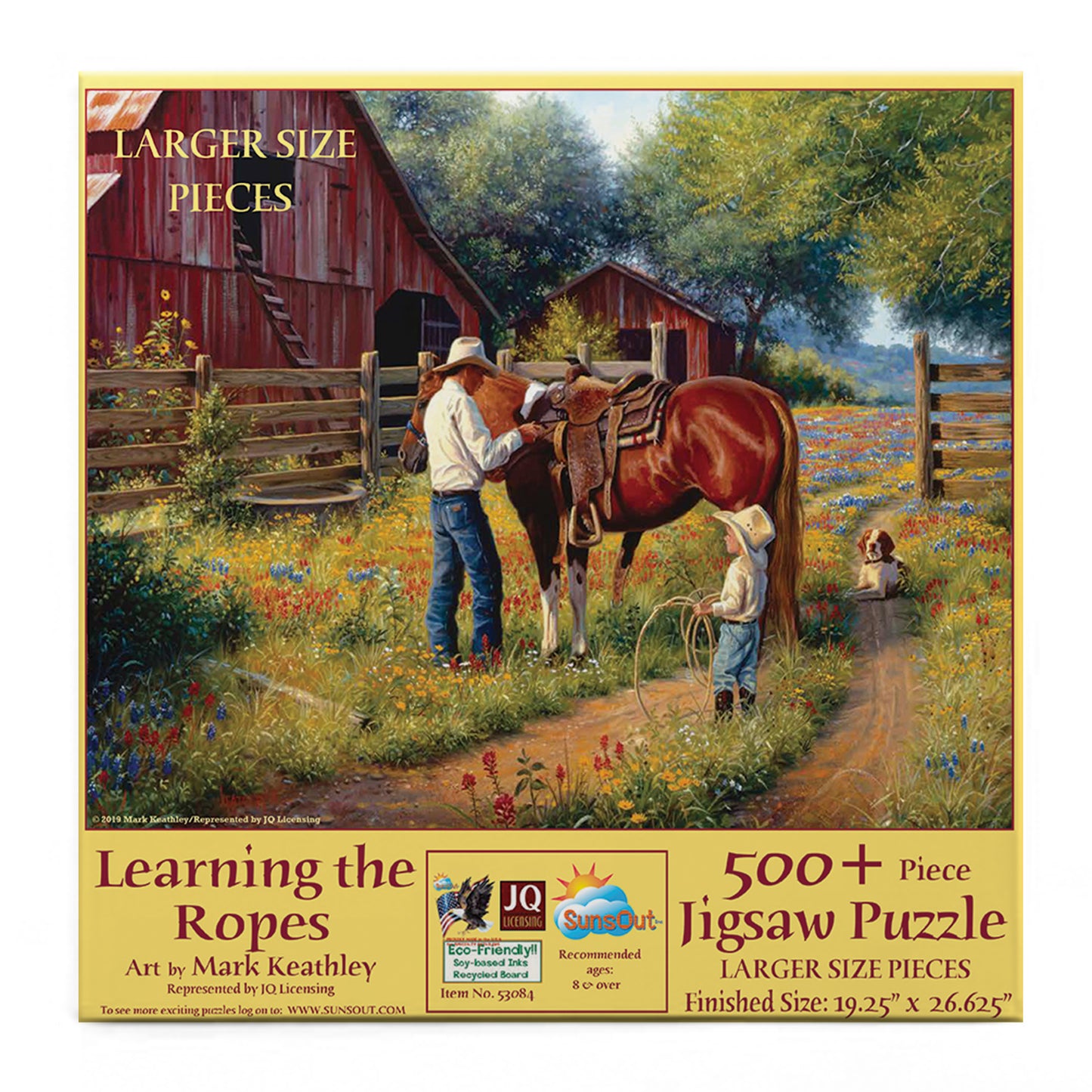 Learning the Ropes 500 pc Large Pieces Jigsaw Puzzle 53084