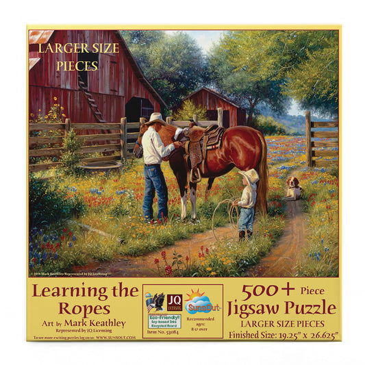 Learning the Ropes 500 pc Large Pieces Jigsaw Puzzle 53084
