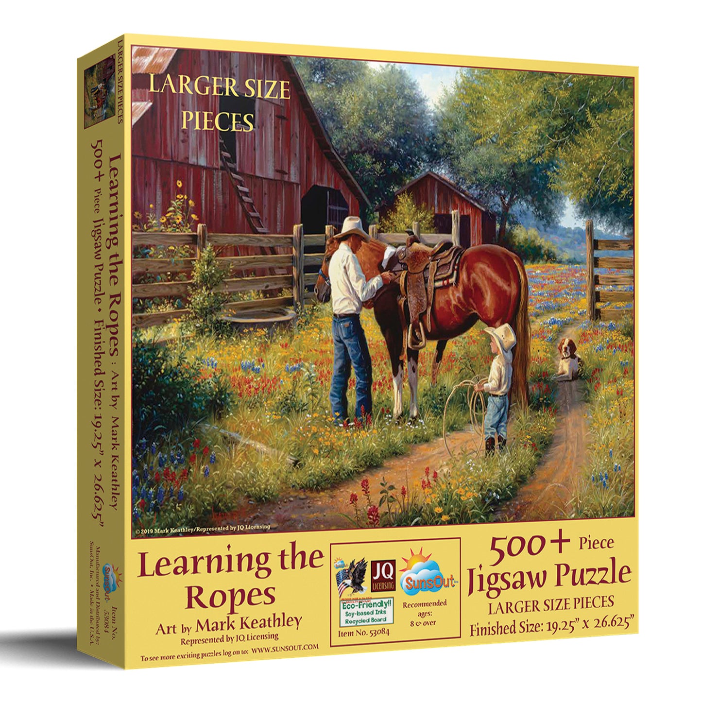 Learning the Ropes 500 pc Large Pieces Jigsaw Puzzle 53084