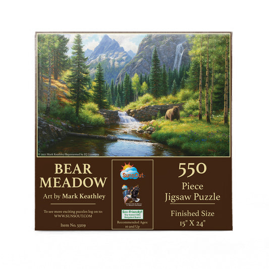 Bear Meadow 550 pc  Jigsaw Puzzle 53119