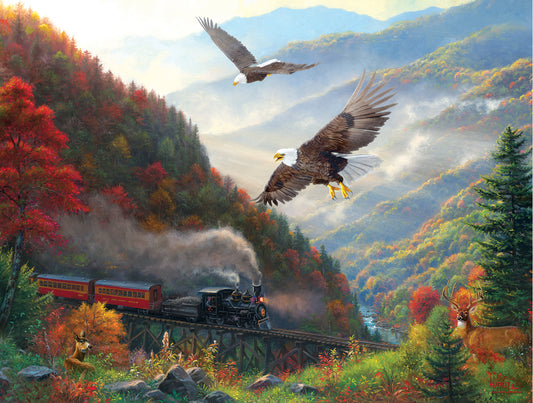 Great Smoky Mountain Railroad 500 pc  Jigsaw Puzzle 53135