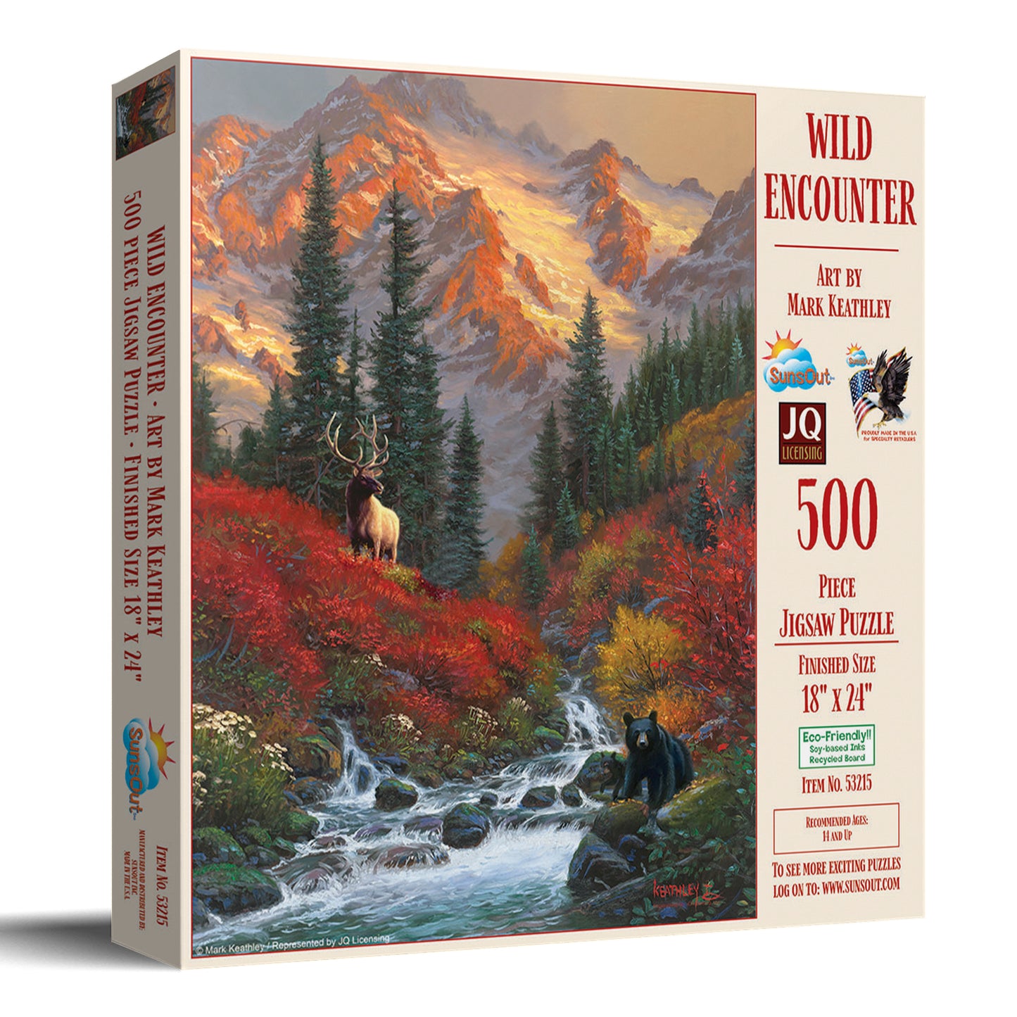 Wild Encounter 500 pc  Jigsaw Puzzle 53215