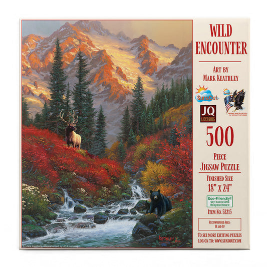 Wild Encounter 500 pc  Jigsaw Puzzle 53215