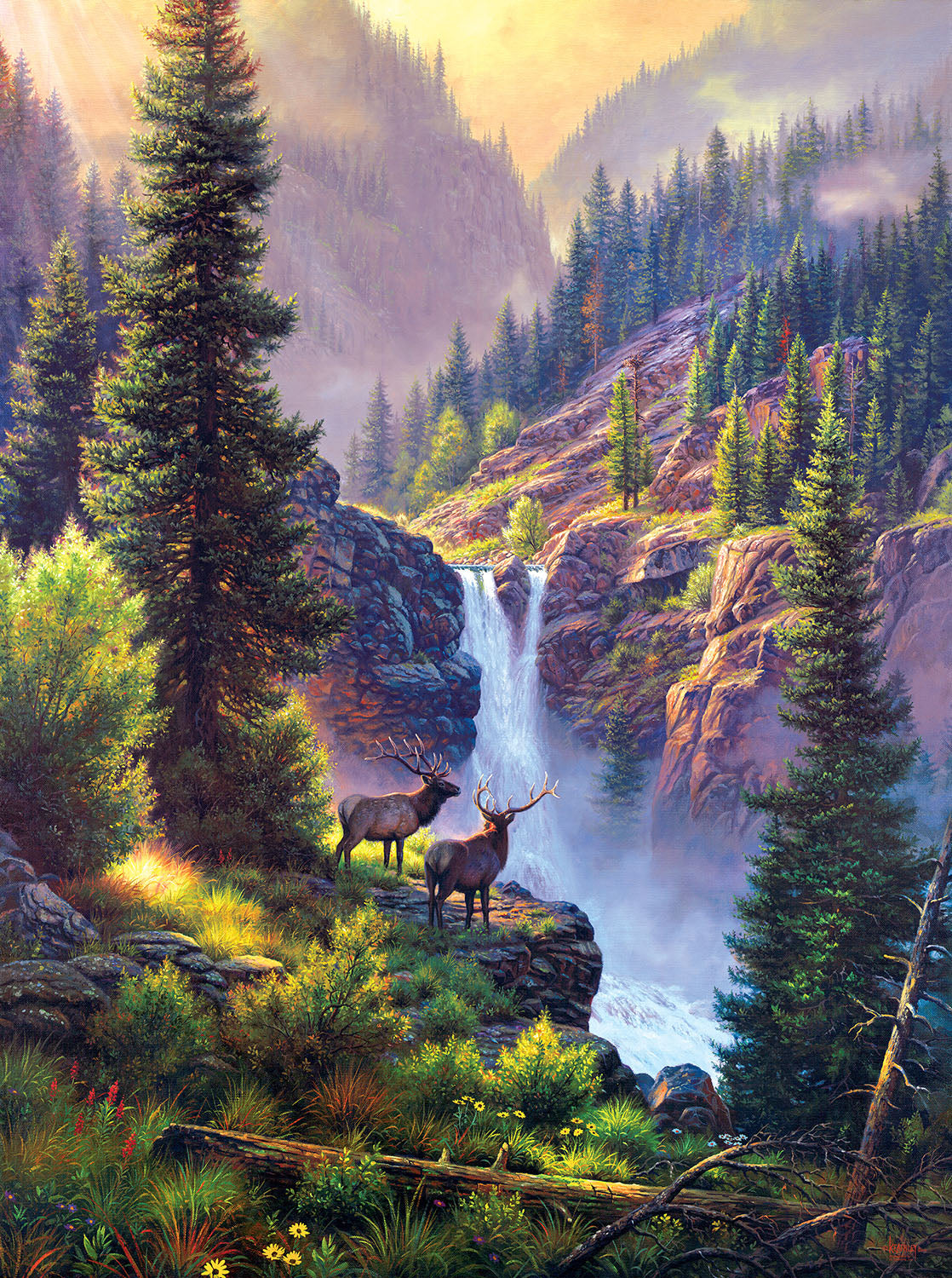 Rivals in the Mist 1000 pc  Jigsaw Puzzle 53232