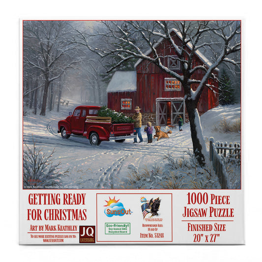 Getting Ready for Christmas 1000 pc  Jigsaw Puzzle 53248