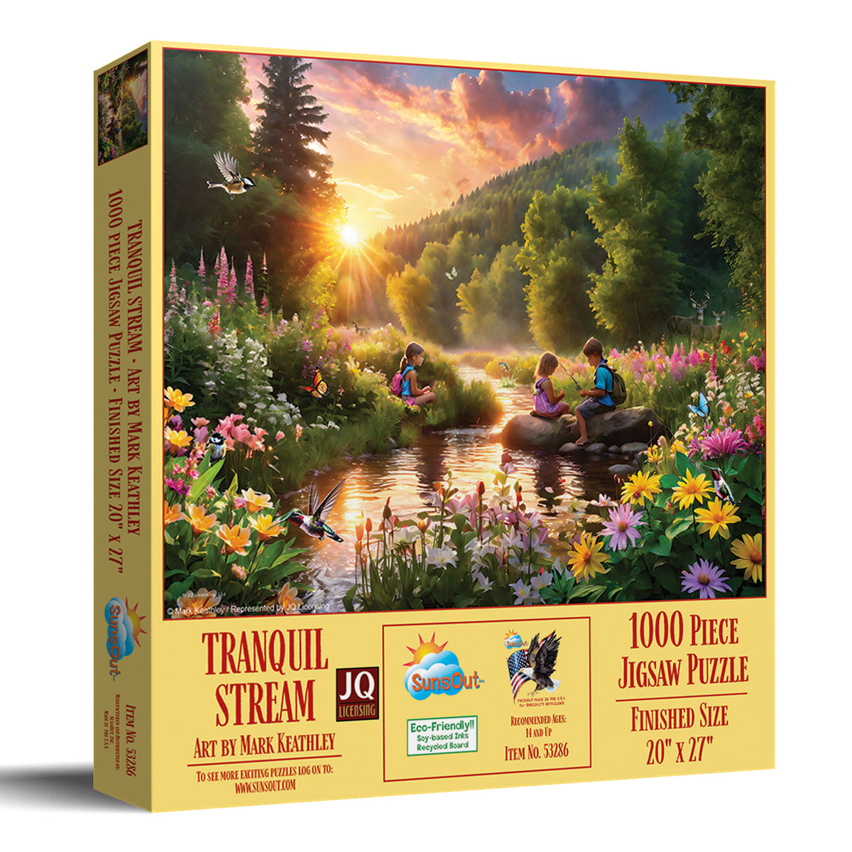 Tranquil Stream 1000 pc  Jigsaw Puzzle 53286