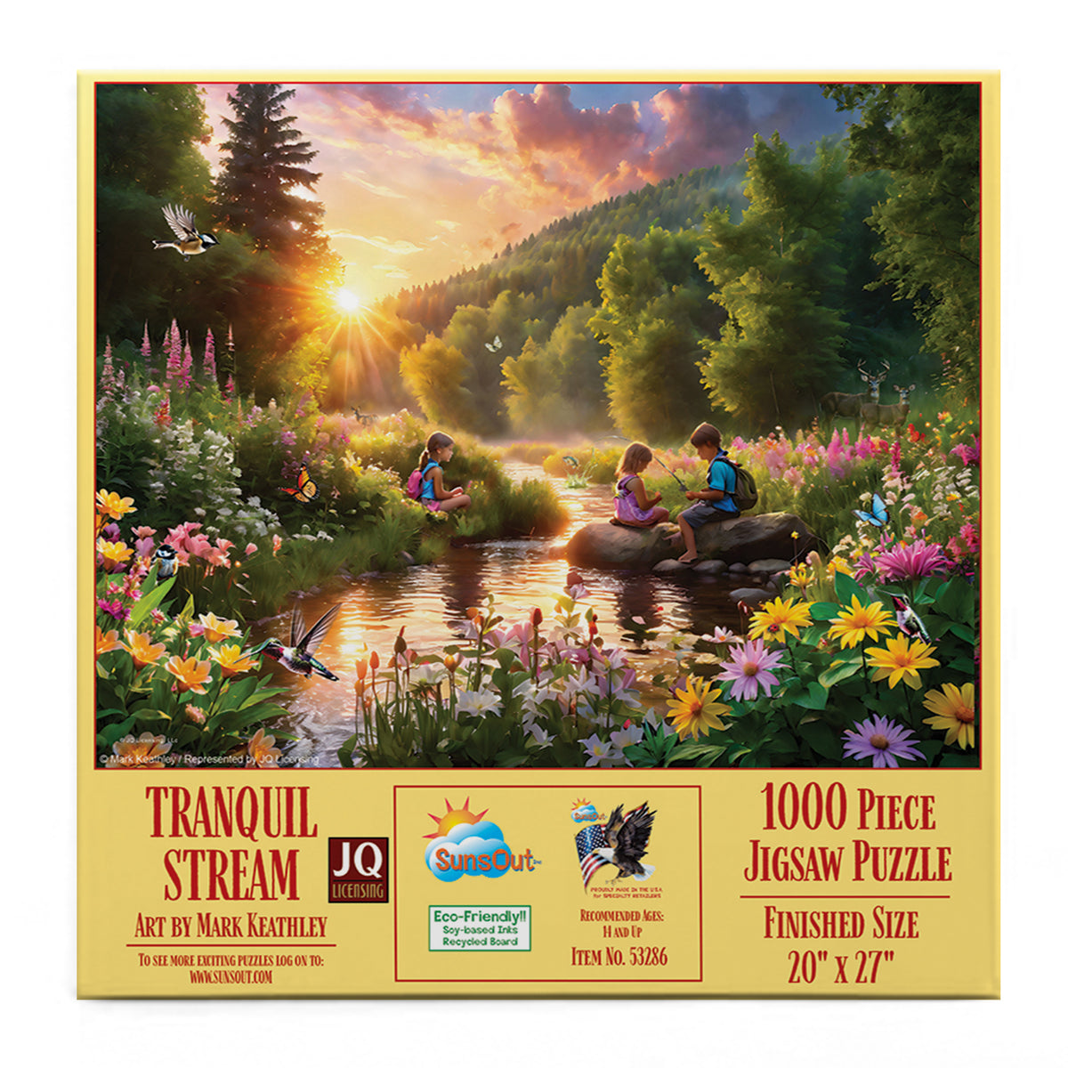 Tranquil Stream 1000 pc  Jigsaw Puzzle 53286