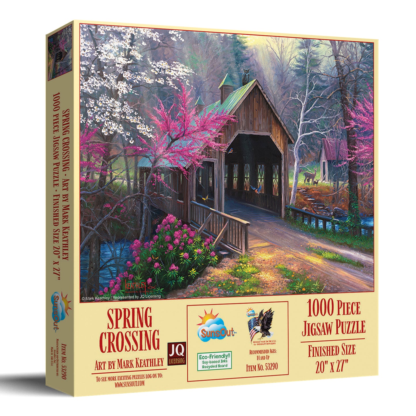 Spring Crossing 1000 pc  Jigsaw Puzzle 53290