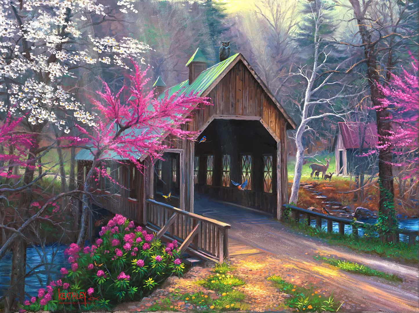 Spring Crossing 1000 pc  Jigsaw Puzzle 53290