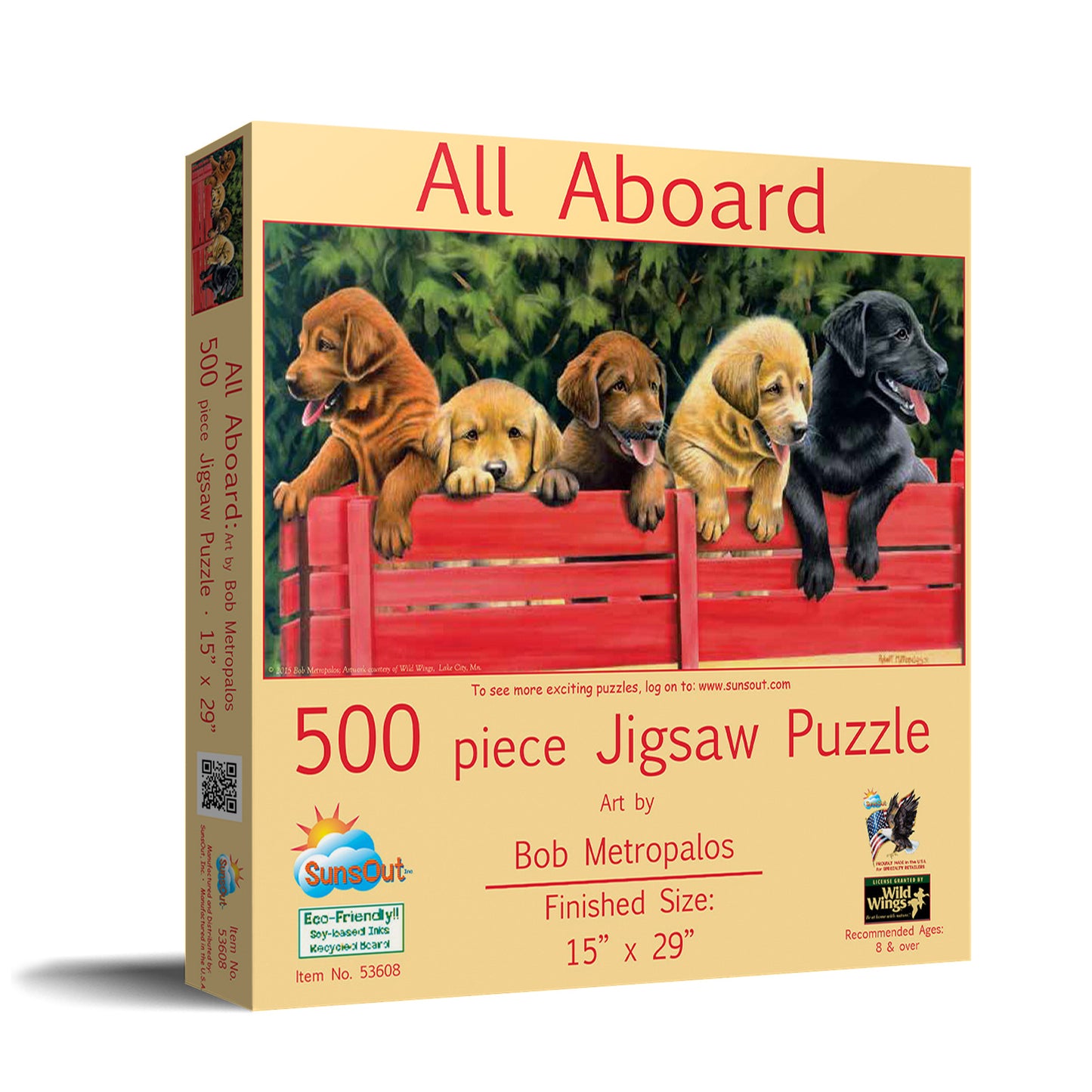 All Aboard 500 pc  Jigsaw Puzzle 53608