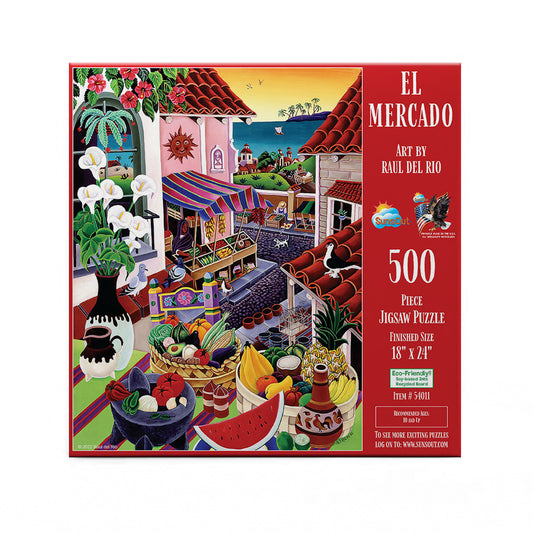 El Mercado 500 pc  Jigsaw Puzzle 54011