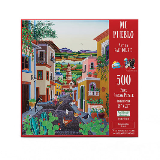 My Village 500 pc  Jigsaw Puzzle 54016