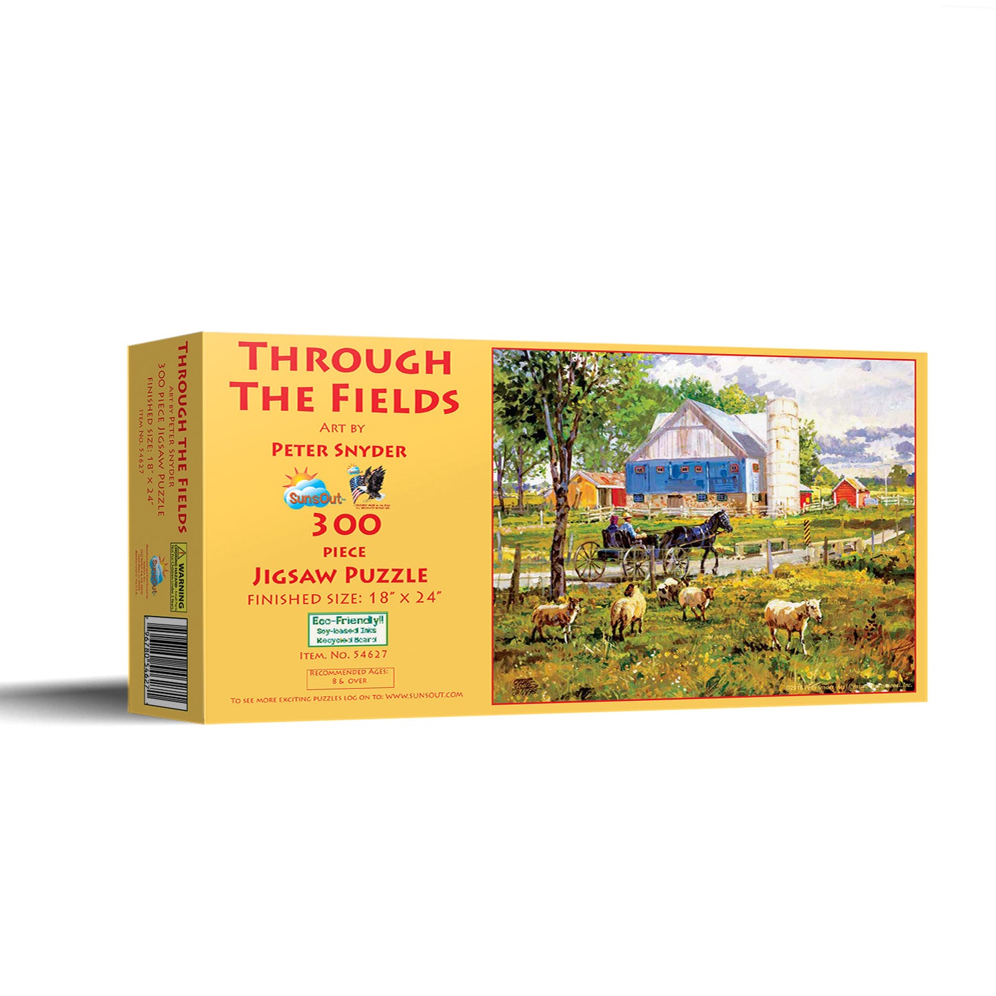 Through the Fields 300 pc  Jigsaw Puzzle 54627