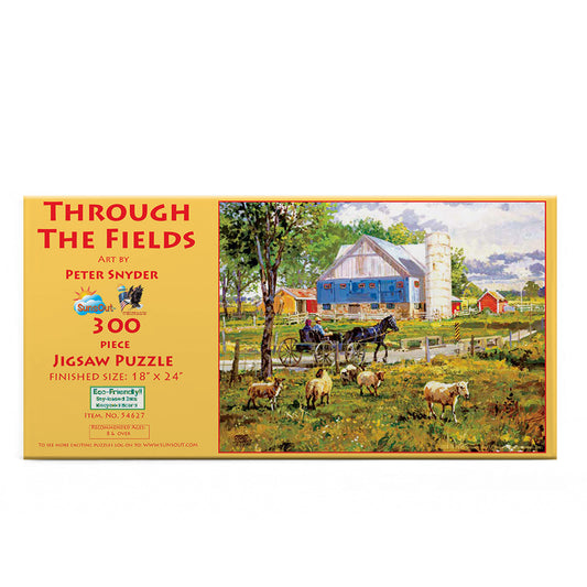 Through the Fields 300 pc  Jigsaw Puzzle 54627