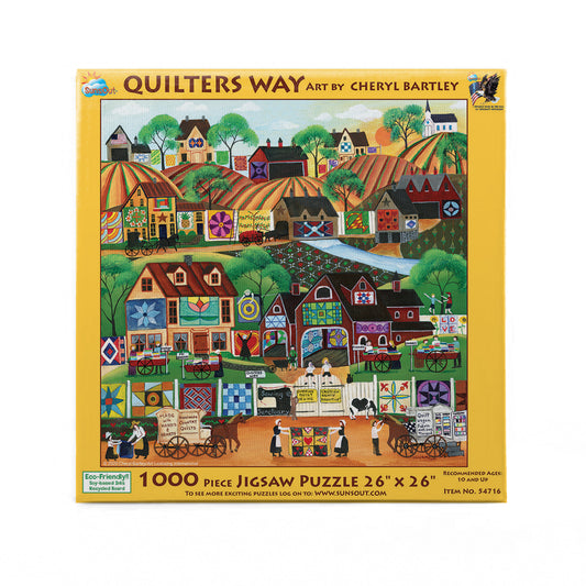 Quilter's Way 1000 pc  Jigsaw Puzzle 54716
