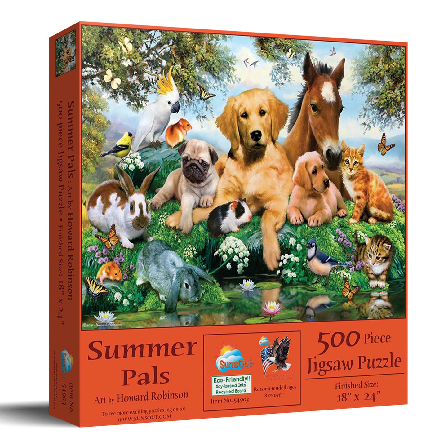 Summer Pals 500 pc  Jigsaw Puzzle 54903