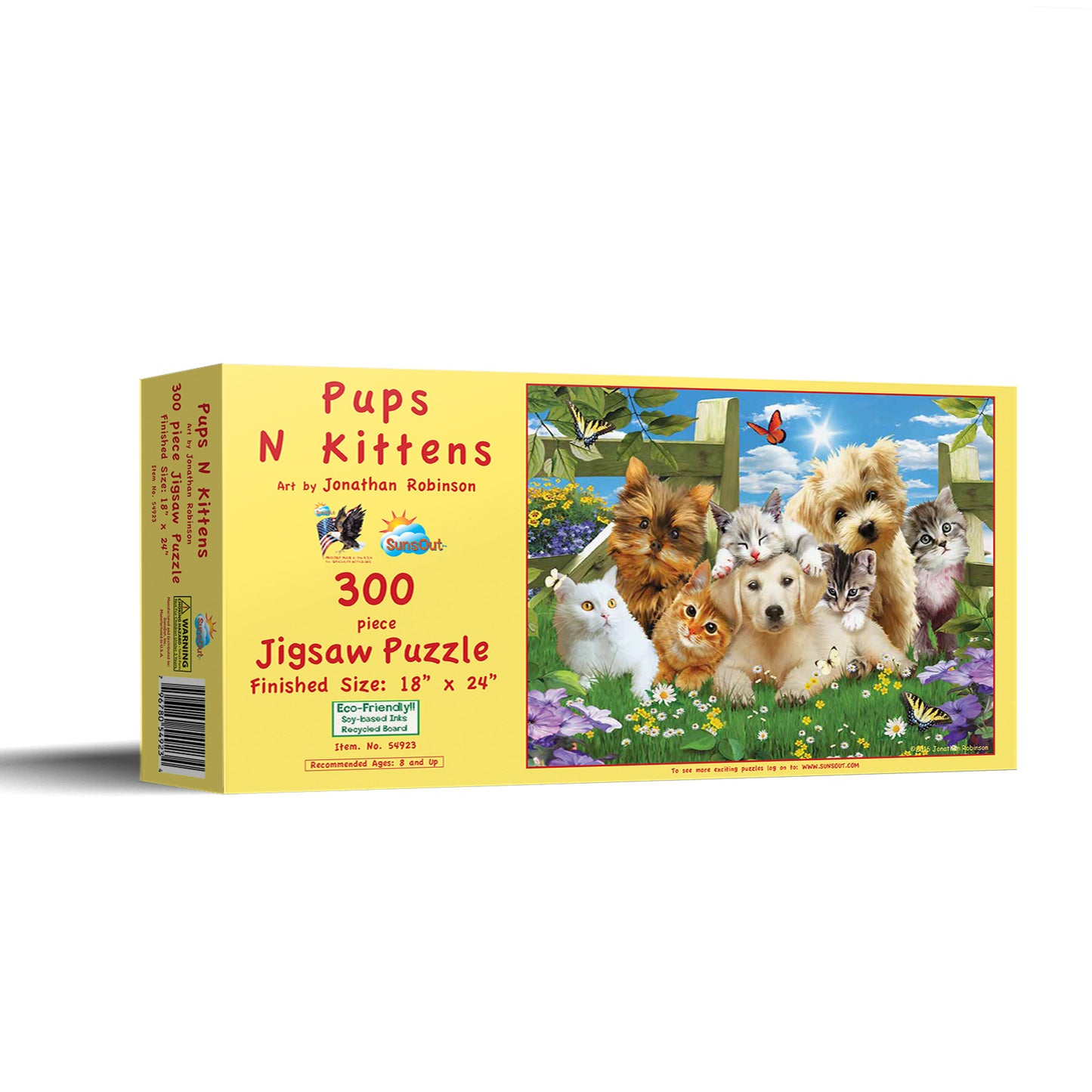 Pups n kittens 300 pc  Jigsaw Puzzle 54923