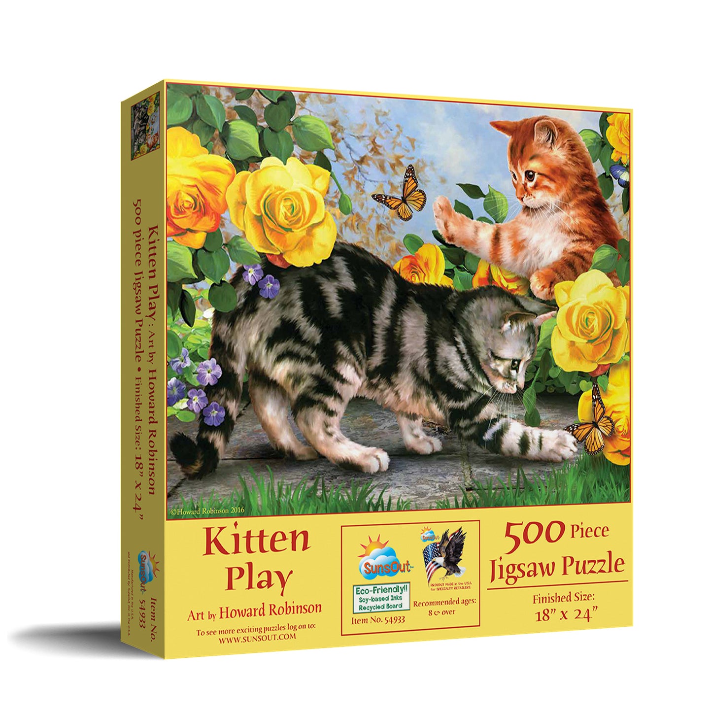Kitten Play 500 pc  Jigsaw Puzzle 54933