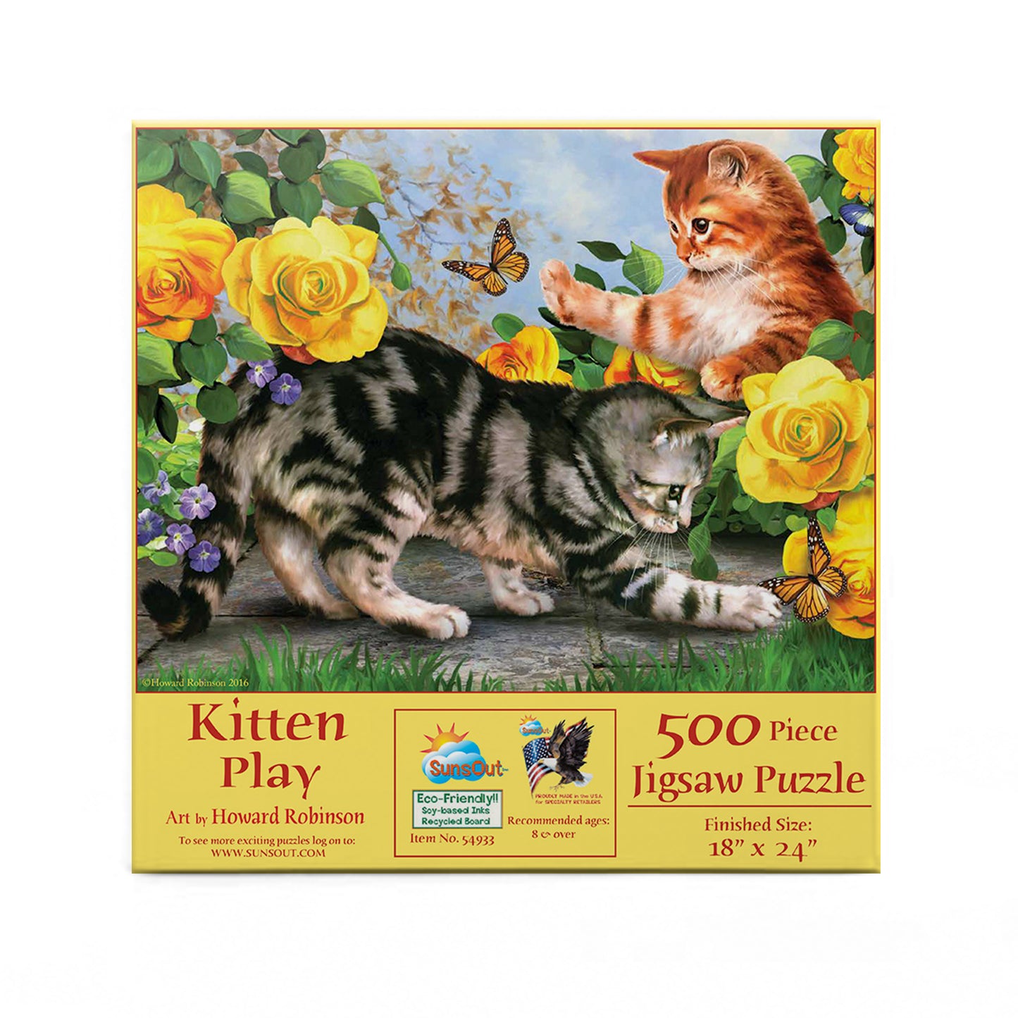 Kitten Play 500 pc  Jigsaw Puzzle 54933