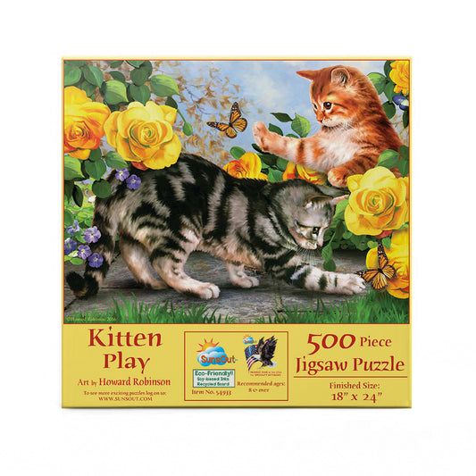 Kitten Play 500 pc  Jigsaw Puzzle 54933