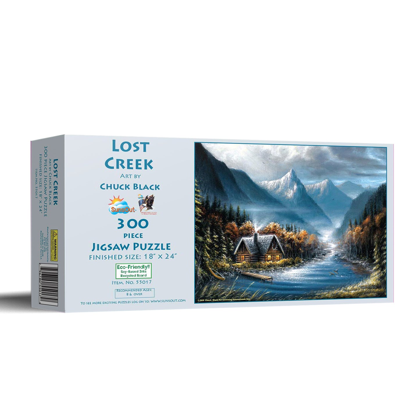Lost Creek 300 pc  Jigsaw Puzzle 55017