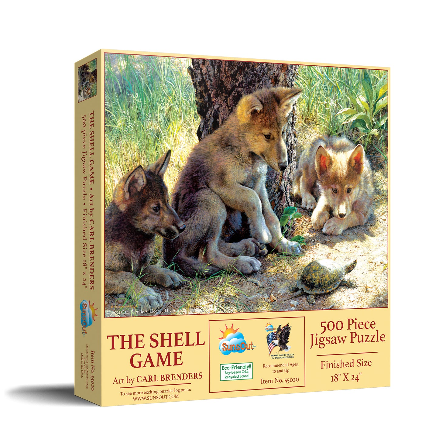 The Shell Game 500 pc  Jigsaw Puzzle 55020