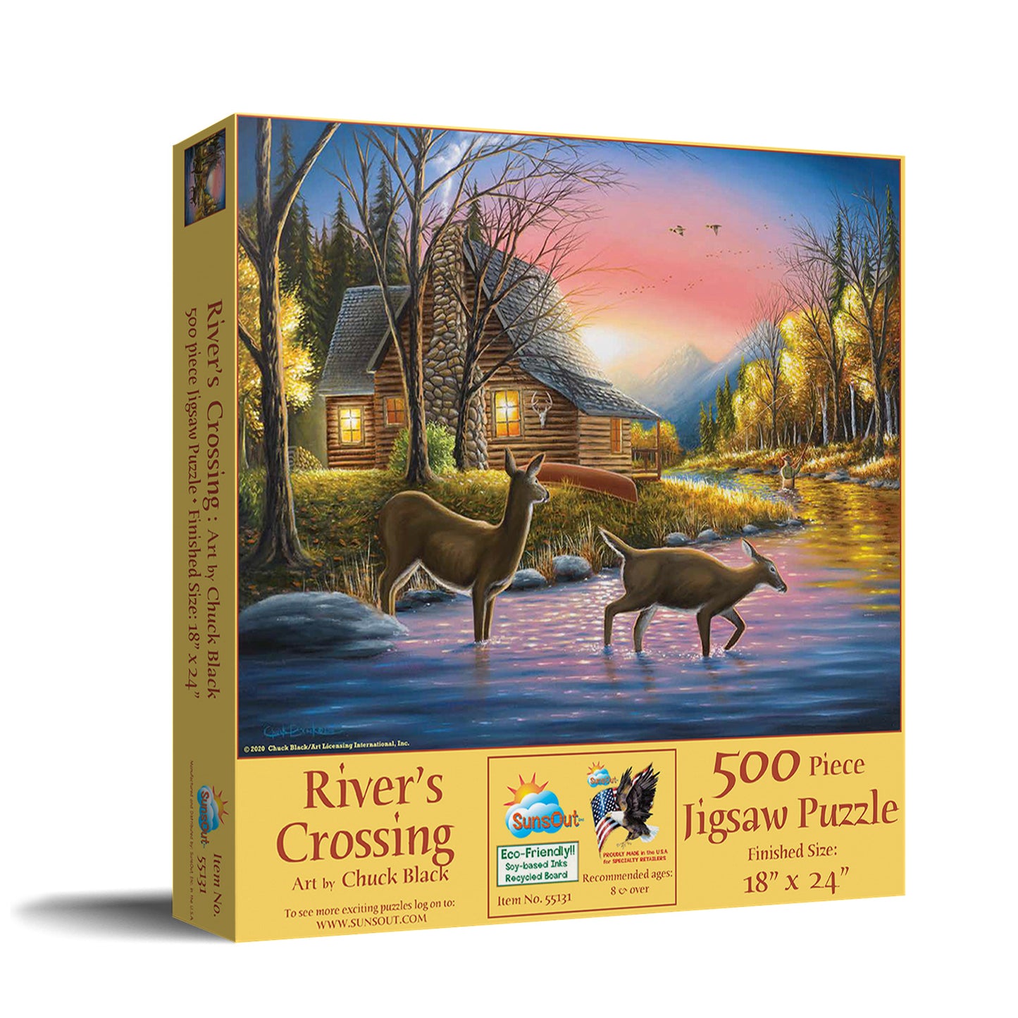 River's Crossing 500 pc  Jigsaw Puzzle 55131