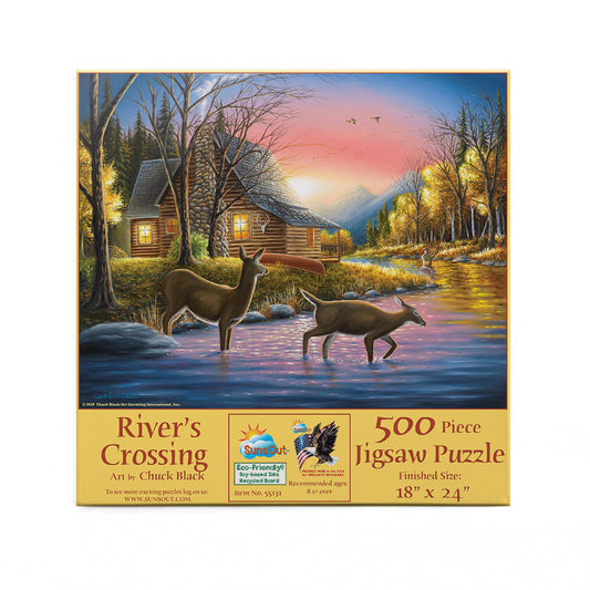River's Crossing 500 pc  Jigsaw Puzzle 55131