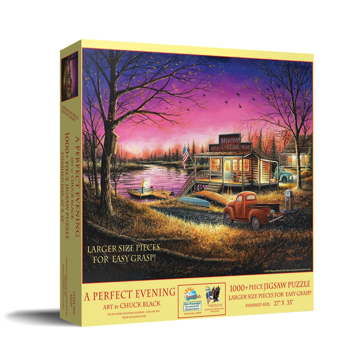 A Perfect Evening 1000 pc Large Pieces Jigsaw Puzzle 55139