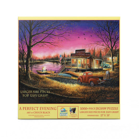 A Perfect Evening 1000 pc Large Pieces Jigsaw Puzzle 55139