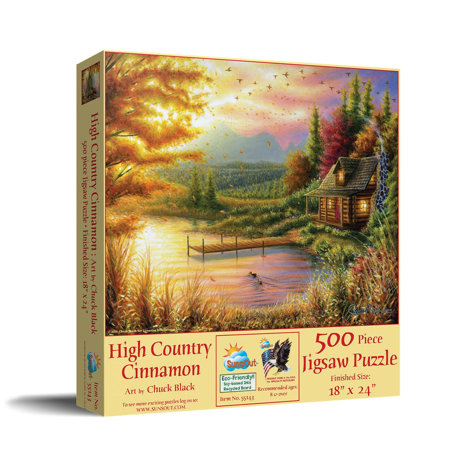 High-Country Cinnamon 500 pc  Jigsaw Puzzle 55143