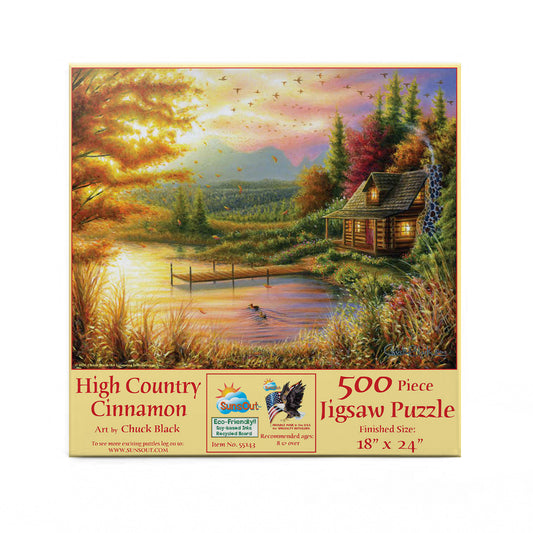High-Country Cinnamon 500 pc  Jigsaw Puzzle 55143