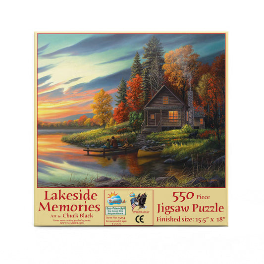 Lakeside Memories 550 pc  Jigsaw Puzzle 55154
