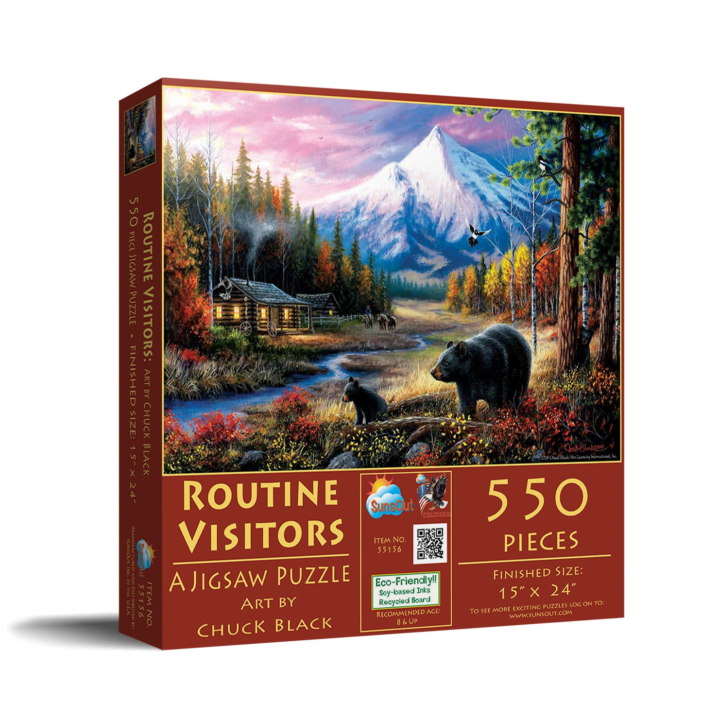 Routine Visitors 550 pc  Jigsaw Puzzle 55156