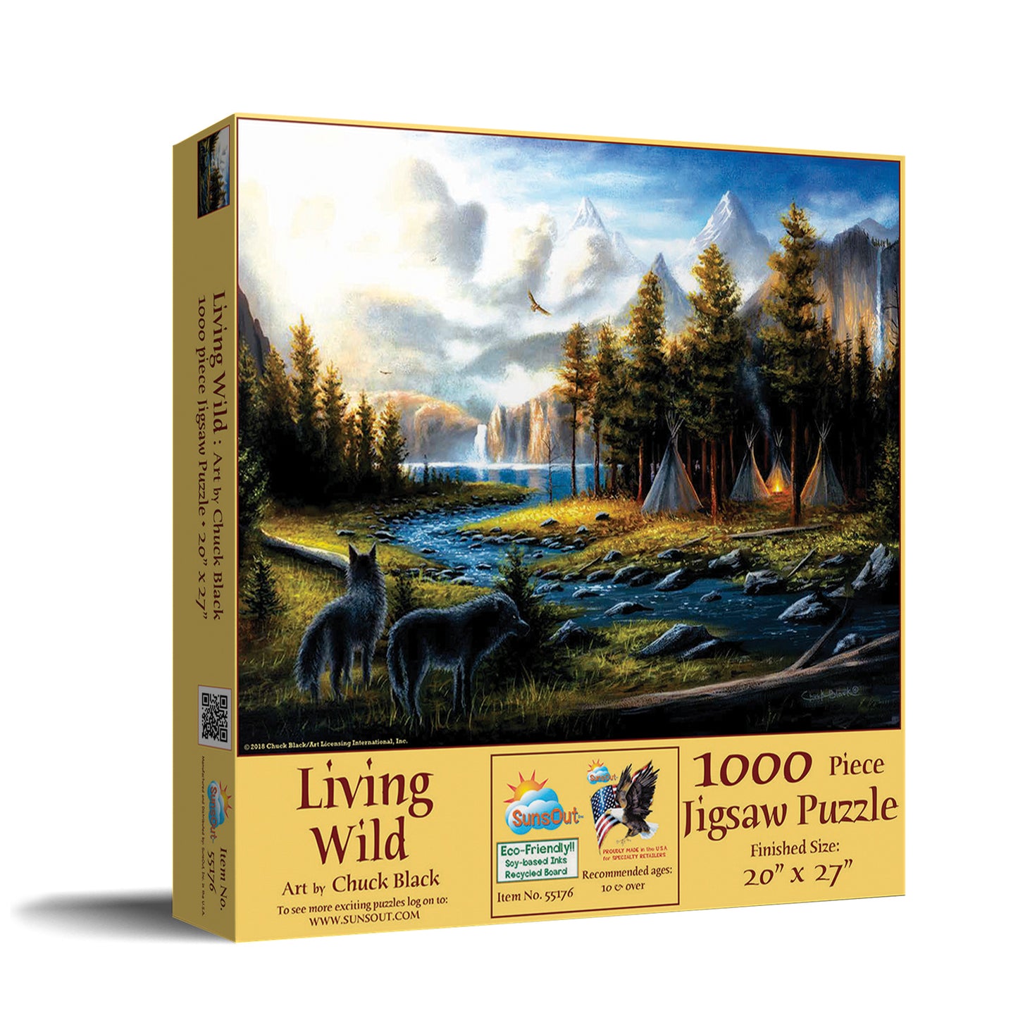 Living Wild 1000 pc  Jigsaw Puzzle 55176