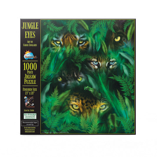 Jungle Eyes 1000 pc  Jigsaw Puzzle 55606