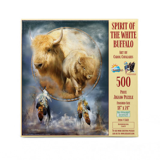 Spirit of the White Buffalo 500 pc  Jigsaw Puzzle 55611