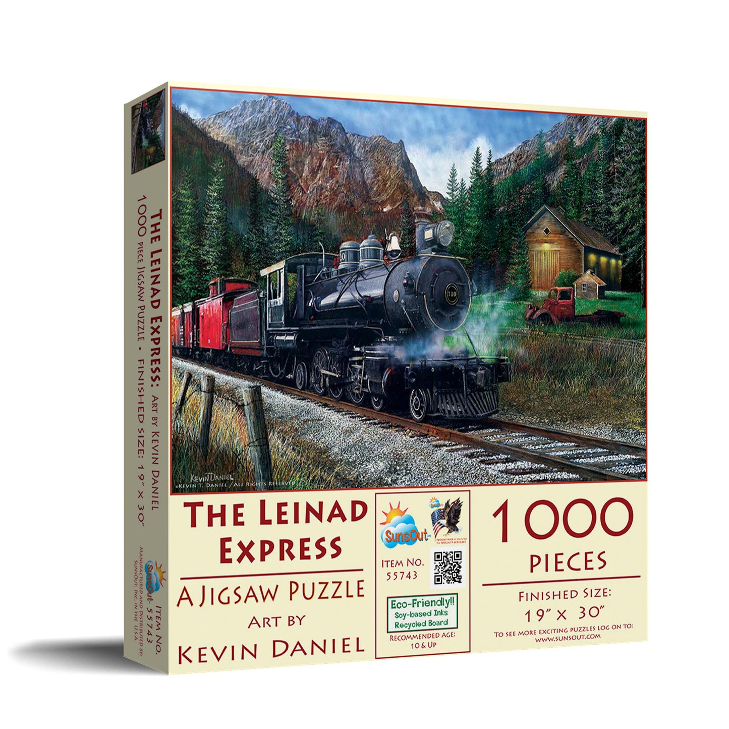 The Leinad Express 1000 pc  Jigsaw Puzzle 55743