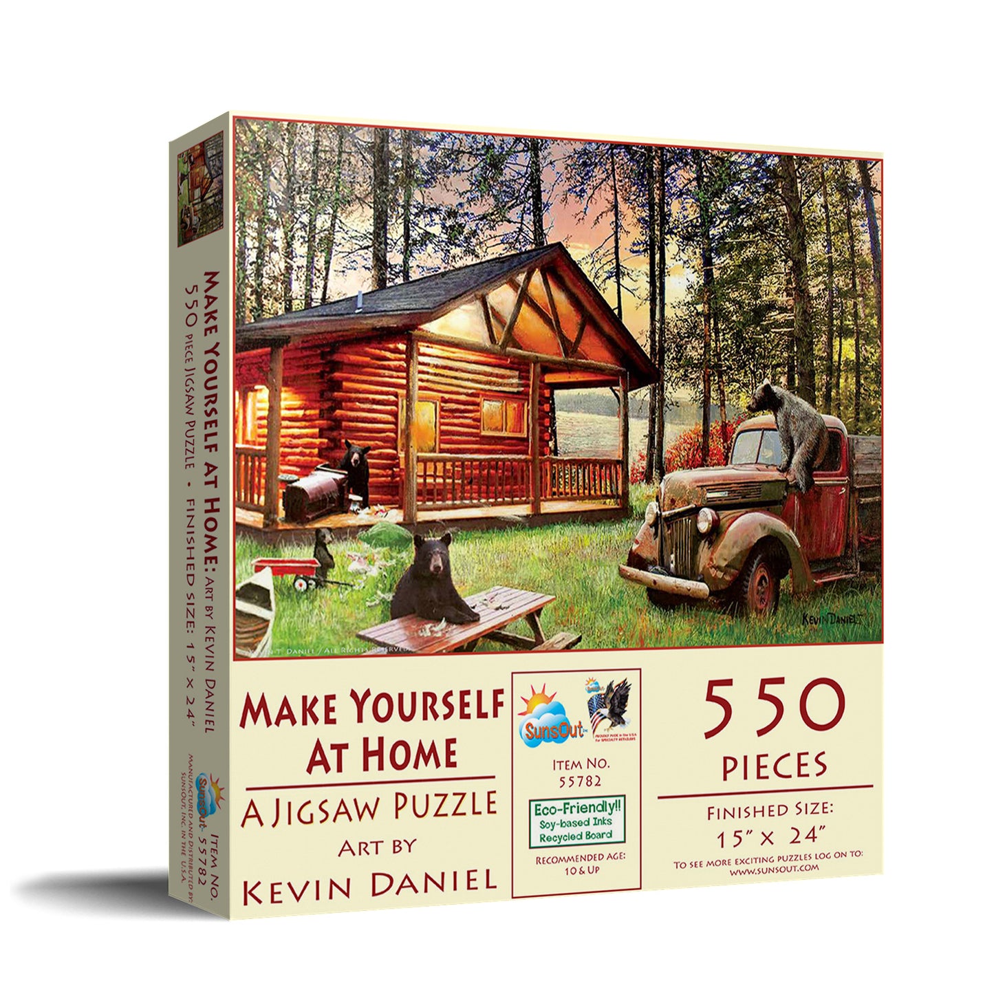 Make Yourself at Home 550 pc  Jigsaw Puzzle 55782