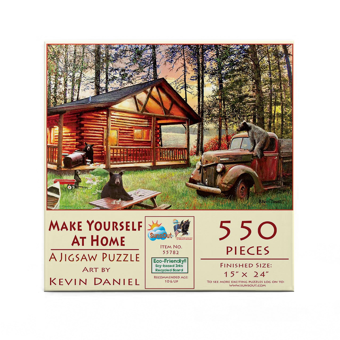 Make Yourself at Home 550 pc  Jigsaw Puzzle 55782